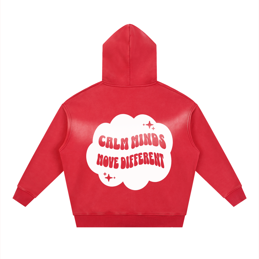 Calm Sunfade Zip-Up Hoodie