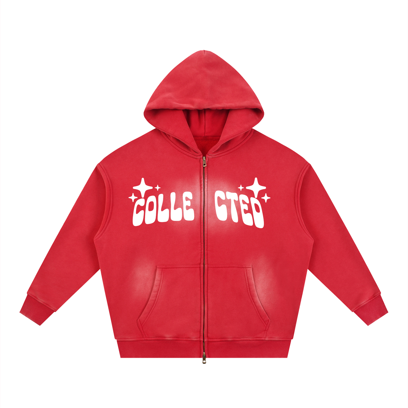 Collected Sunfade Zip-Up Hoodie