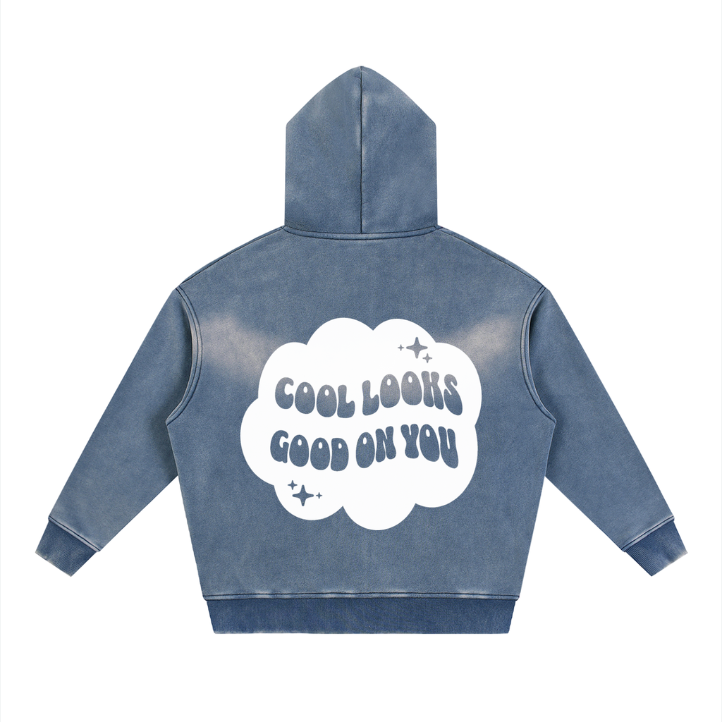 Cool Sunfade Zip-Up Hoodie
