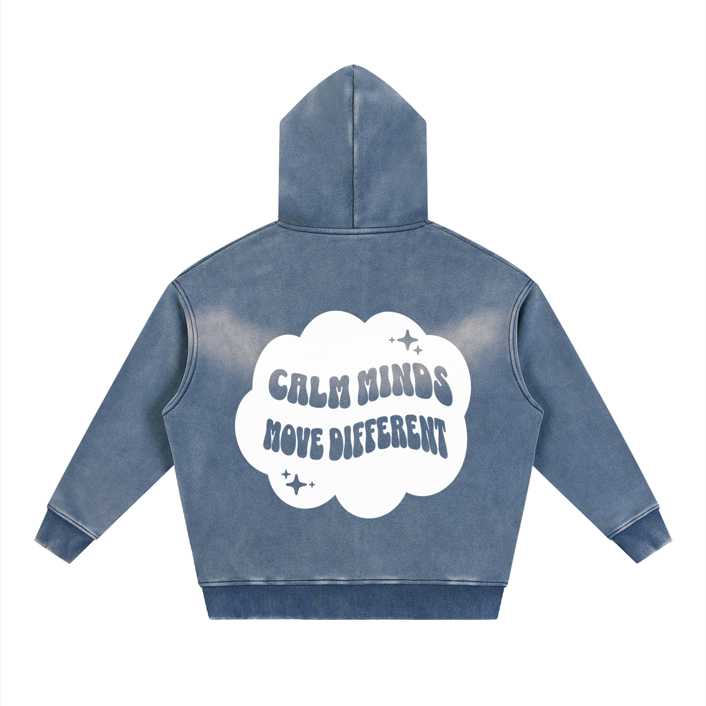 Calm Sunfade Zip-Up Hoodie