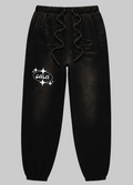 Black Sunfade Sweatpants