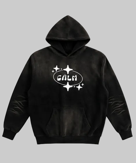Black Sunfade Hoodie