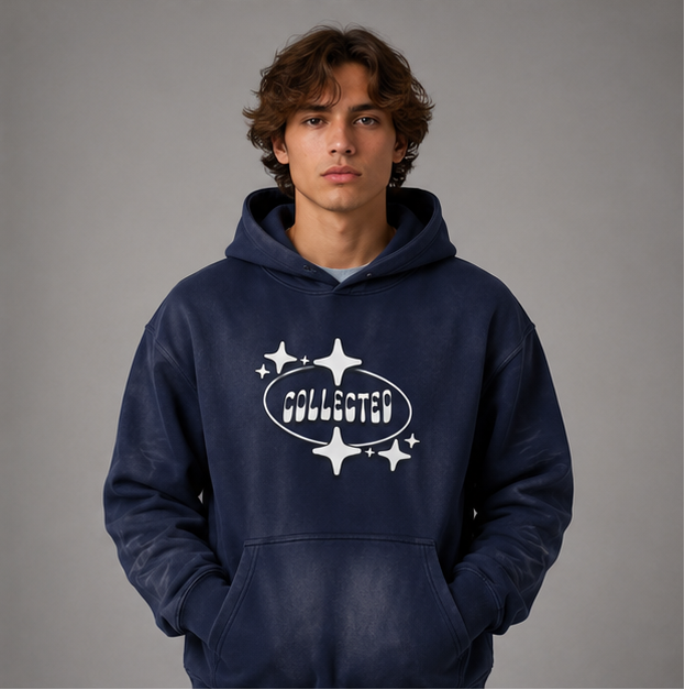 Royal Blue Sunfade Hoodie