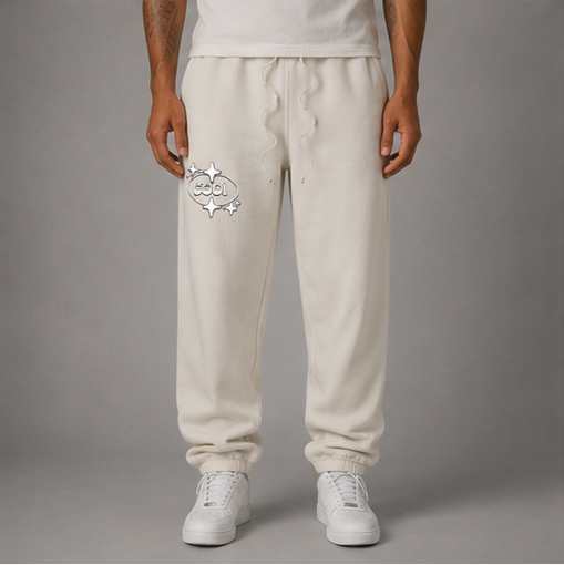 Creme Sunfade Sweatpants