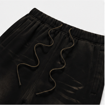 Black Sunfade Sweatpants
