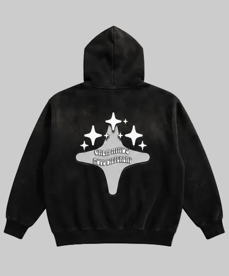 Black Sunfade Hoodie