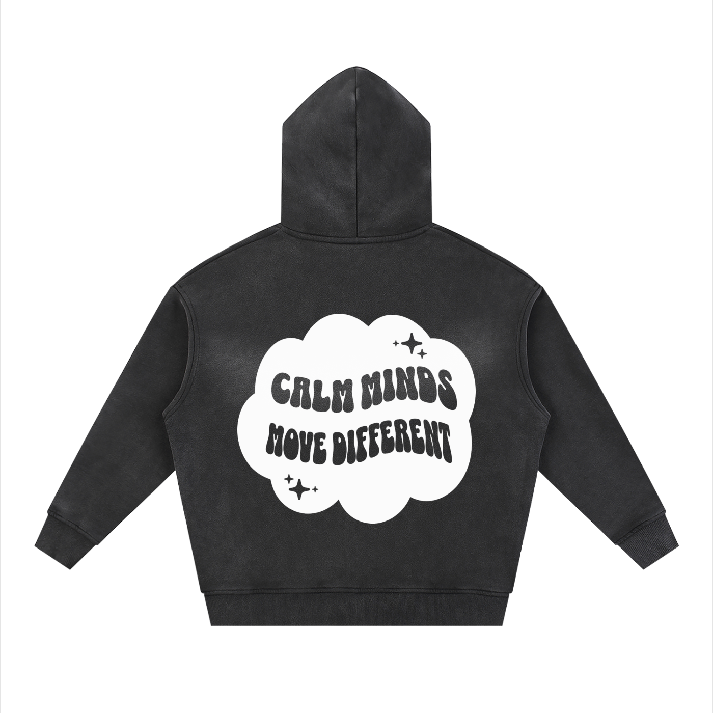Calm Sunfade Zip-Up Hoodie