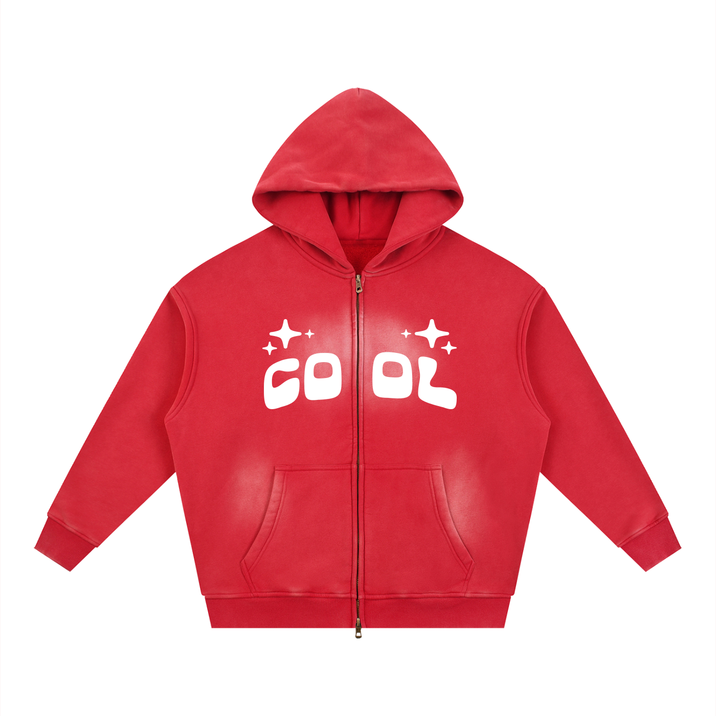 Cool Sunfade Zip-Up Hoodie